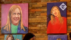 Un restaurant cu tema Meloni se deschide lângă o tabără de solicitanţi de azil din Albania