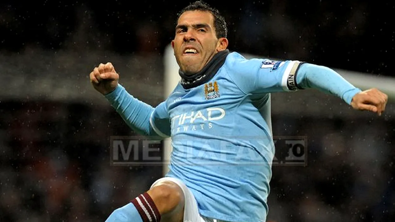 AC Milan a ajuns la o înţelegere cu atacantul Carlos Tevez