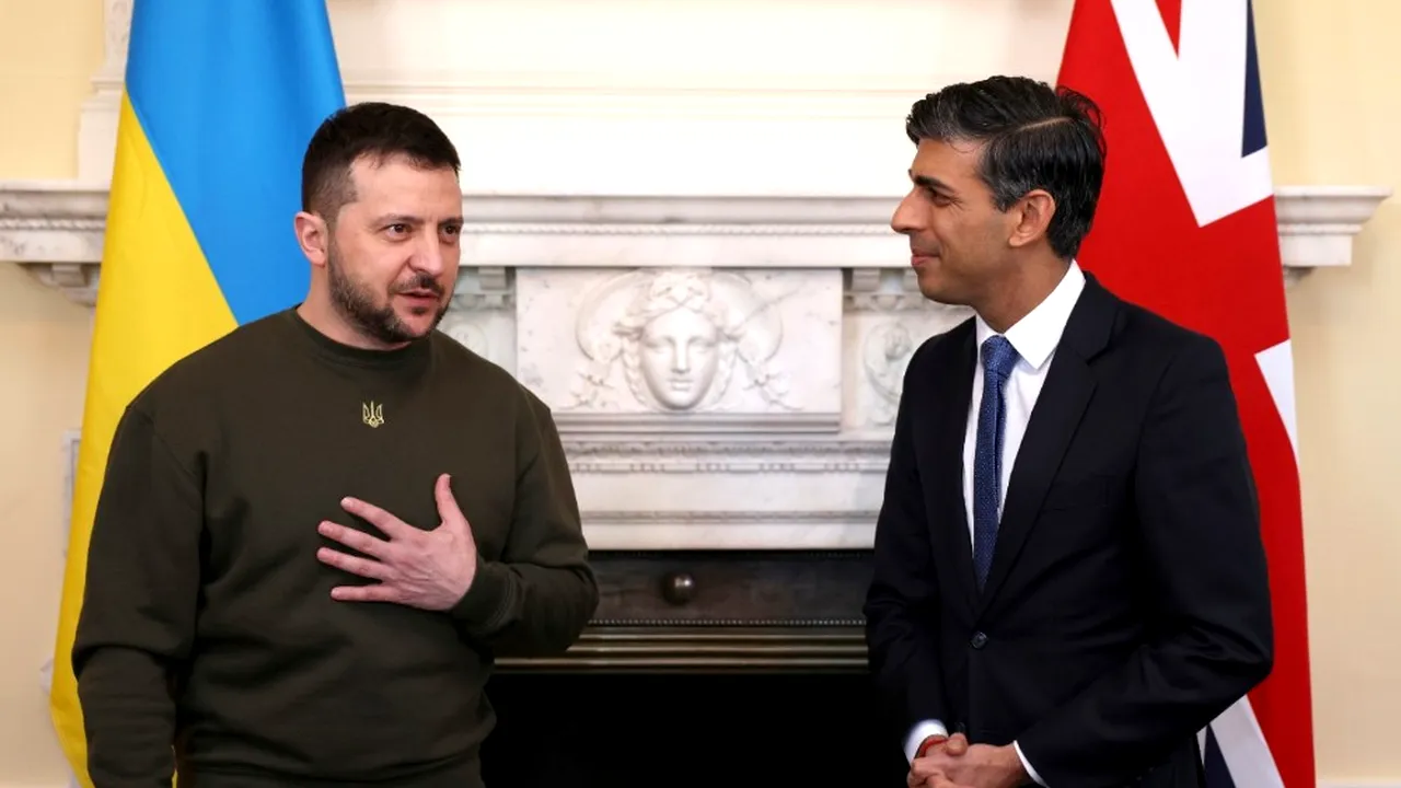Când America oboseşte, Marea Britanie sporeşte. Rishi Sunak anunţă creşterea ajutorului britanic pentru Ucraina la 2,5 miliarde de lire sterline