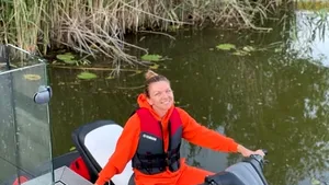 Simona Halep se plimbă pe Lacul Snagov cu cel mai rapid Jet-Ski 
