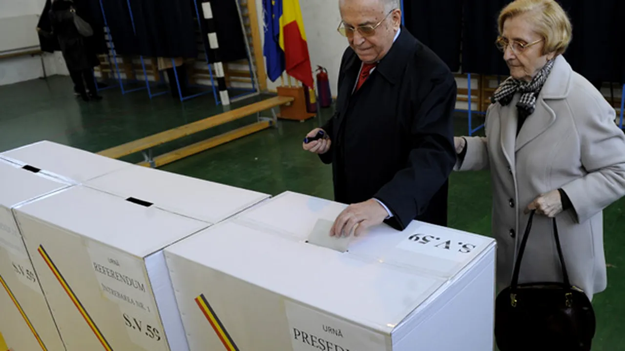 Iliescu întrebat cum a votat: 