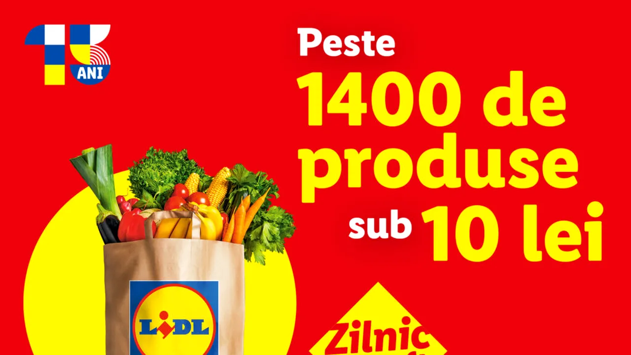 Cum a ajuns Lidl preferatul românilor? O analiză a prețurilor arată că retailerul are aproximativ jumătate din sortiment la prețuri sub 10 lei