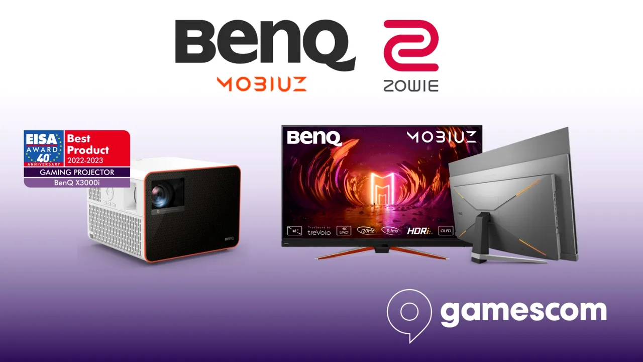 BenQ anunţă lansarea a trei noi monitoare pentru jocuri şi va prezenta proiectorul X3000i