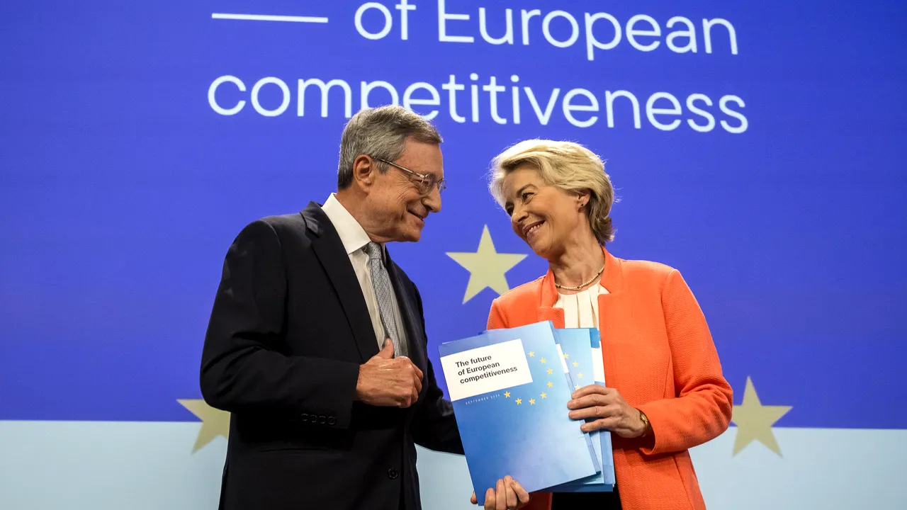 Ursula von der Leyen creează un grup de lucru pentru a pune în aplicare raportul lui Mario Draghi privind competitivitatea UE