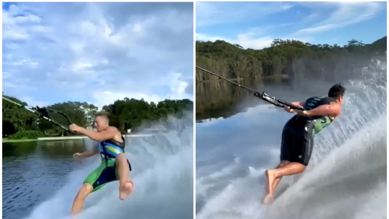 VIDEO Cui îi trebuie skiuri? Doi sportivi din Australia şi Noua Zeelandă au devenit campioni în picioarele goale