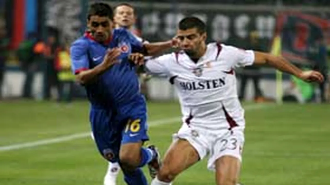 Steaua a terminat la egalitate cu Rapid, scor 0-0