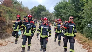 Pompierii români sting noi incendii de pădure în Spania