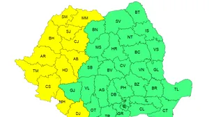 METEO. Banatul, Crișana, Maramureș și zone din Transilvania și Oltenia, sub cod galben de caniculă