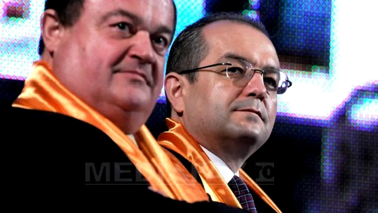 Noua hartă a puterii din PDL: cum îşi împart Boc şi Blaga partidul