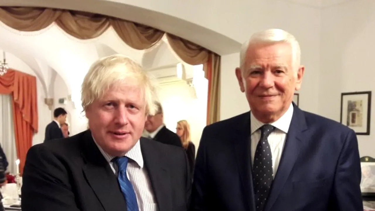 Meleşcanu a discutat cu Boris Johnson despre situaţia românilor din Marea Britanie după Brexit