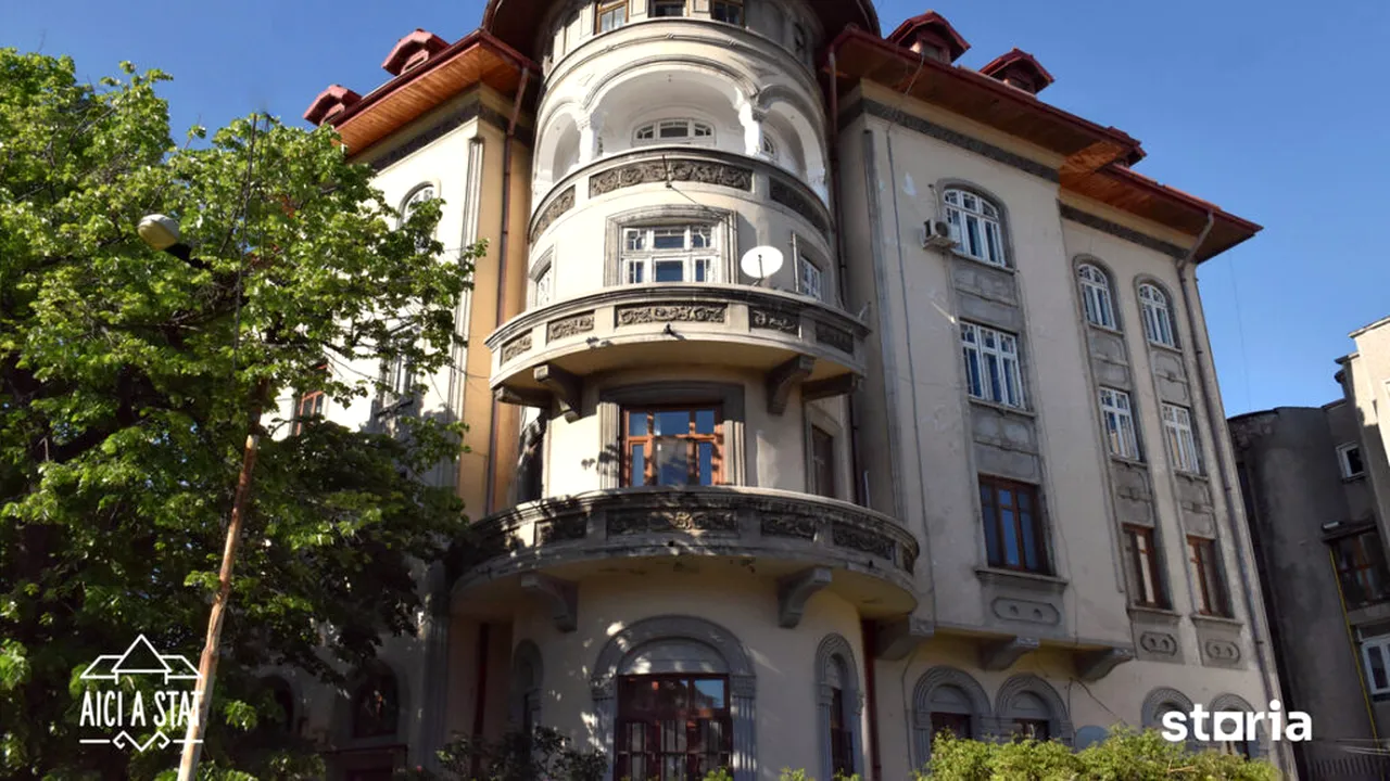 Cum arată un apartament de lux într-o vilă neoromânească de acum 100 de ani, scos la vânzare pe Storia cu 550.000 de euro