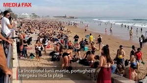 De pe plajă, direct în carantină: Cum fac faţă portughezii stării de urgenţă. „Am crezut că nu există motive să ne alarmăm”