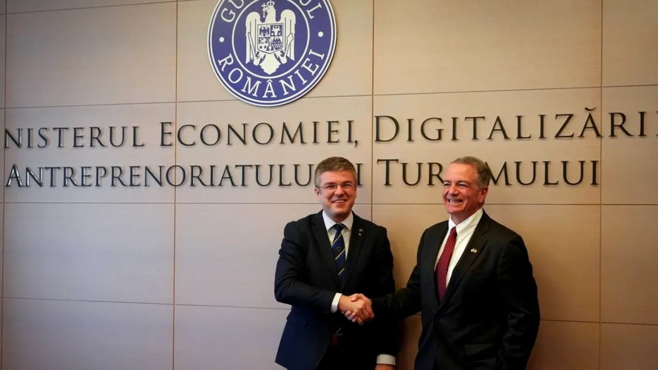 Ministrul Economiei și noul ambasador SUA au discutat extinderea parteneriatului economic