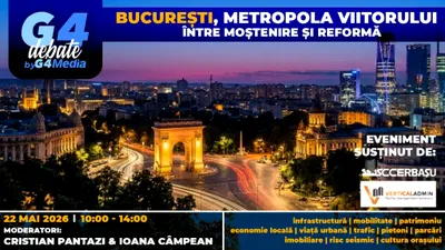 SOCIAL Ciprian Ciucu va participa la dezbaterea „București — Metropola viitorului, între istorie și reformă”, găzduită de G4Media