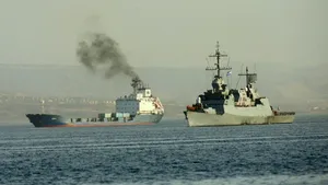 Navă comercială israeliană, vizată de un atac cu rachetă atribuit Iranului 