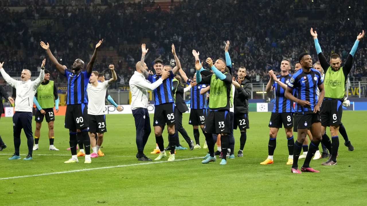 Inter Milano e în finala Ligii Campionilor după 13 ani, după ce a învins marea rivală 