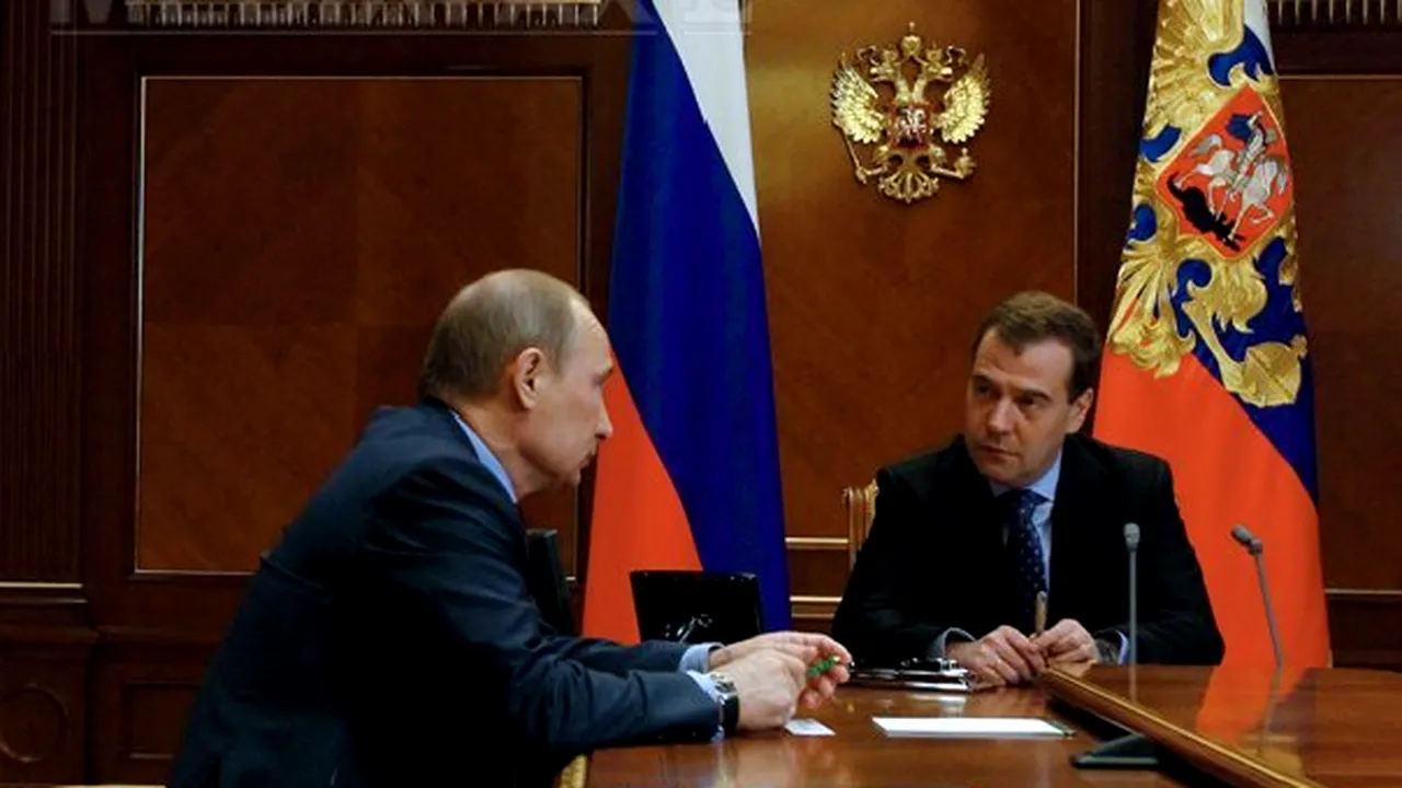 Putin propune candidatura lui Dmitri Medvedev pentru postul de premier