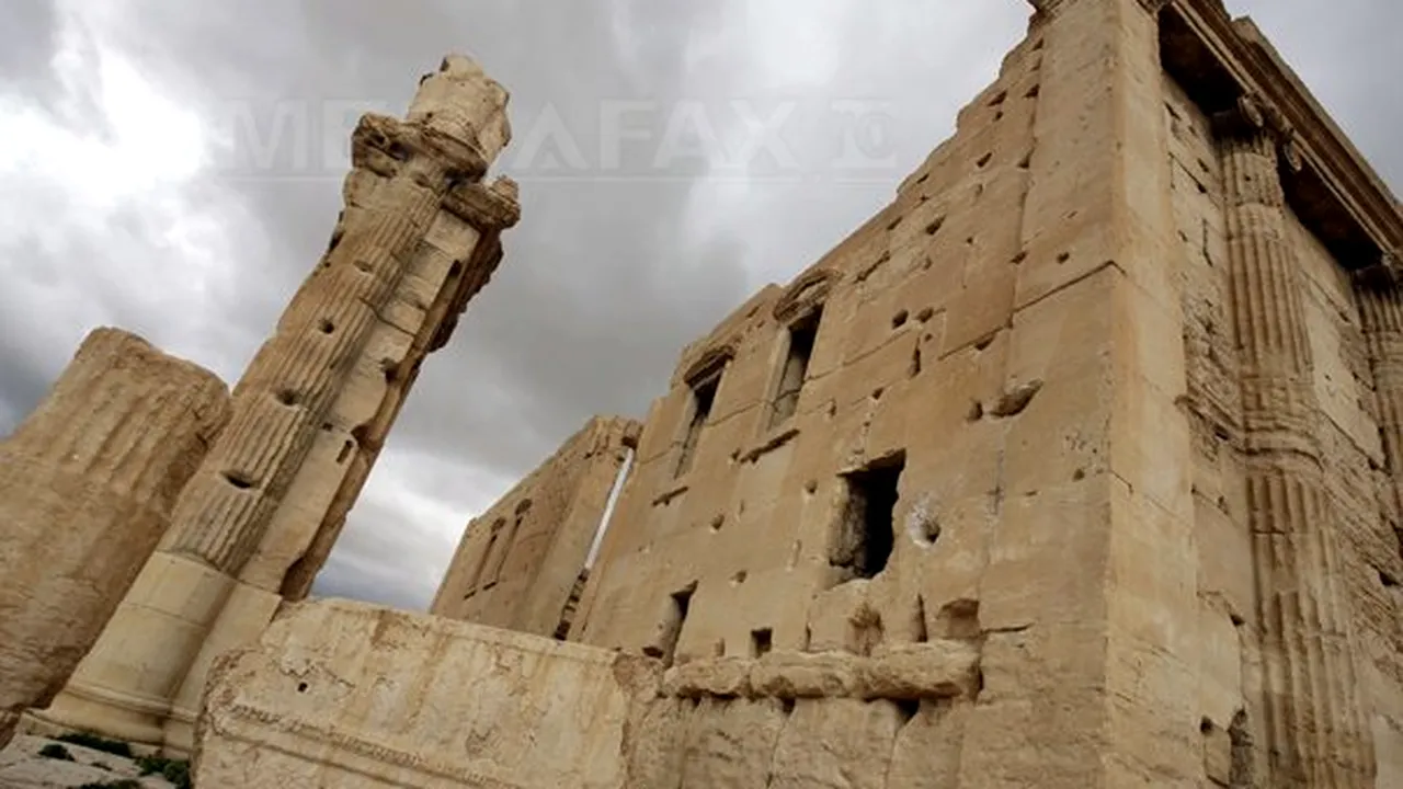 Statul Islamic a executat trei persoane la Palmira prin detonarea unor coloane de care le-au legat