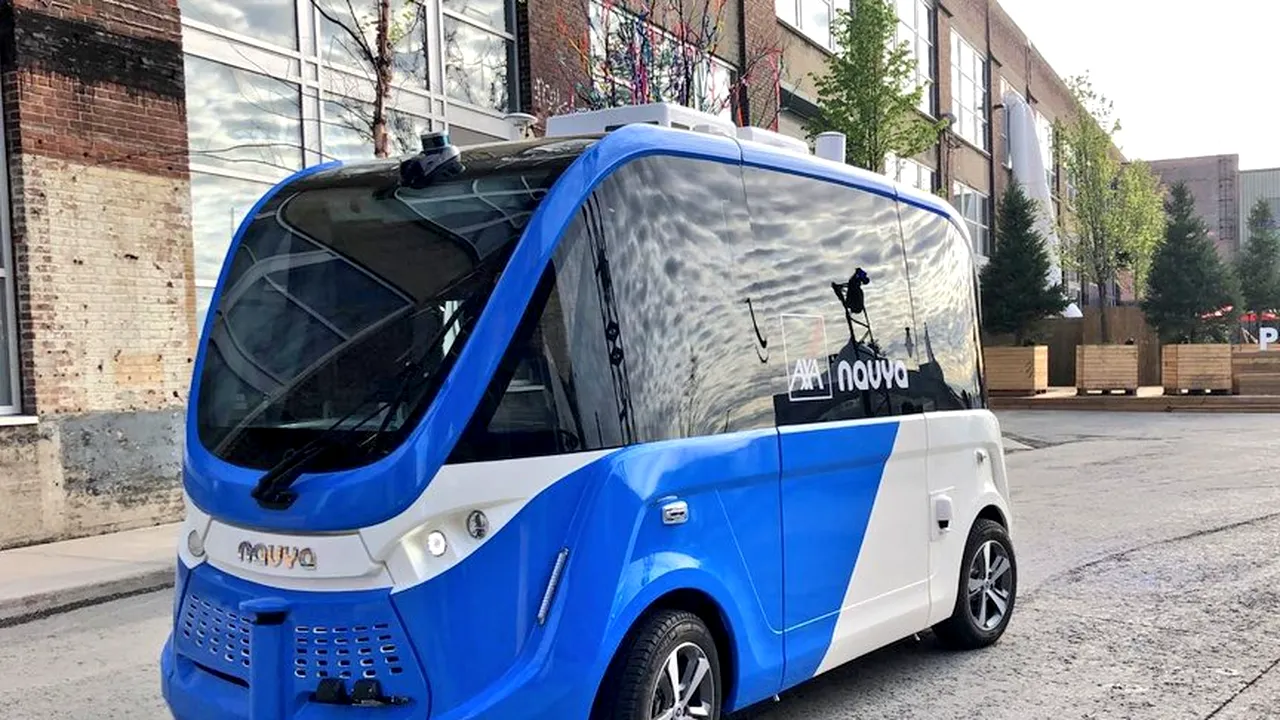 Incident GRAV la Viena: Testele cu un autobuz fără şofer, oprite după ce un pieton a fost lovit