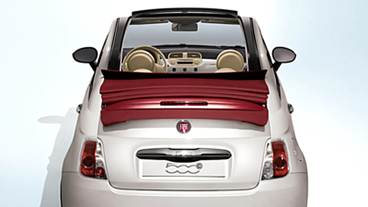 Fiat prezintă la Geneva decapotabila 500C