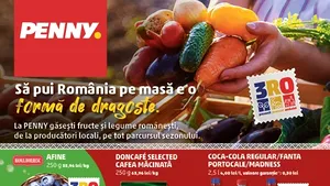 PENNY România: produse de la producători locali, carne proaspătă românească și oferte la mărci proprii în perioada 29 iulie - 4 august 2026