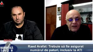 Marius Tucă Show. Raed Arafat: Populaţia trebuie să colaboreze cu autorităţile/ Despre vârful epidemiei: Va fi undeva în aprilie, cât va persista nu se ştie