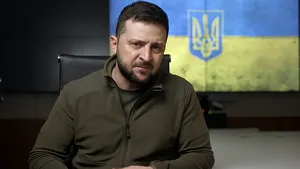 Oraşul natal al lui Zelenski, sub ape. Peste o sută de case, inundate după un atac rusesc cu rachete 