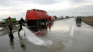 Trei persoane şi-au pierdut viaţa într-un accident produs pe Autostrada Soarelui