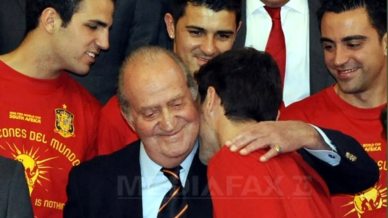 Regele Spaniei, Juan Carlos: Vă mulţumesc, campionilor!