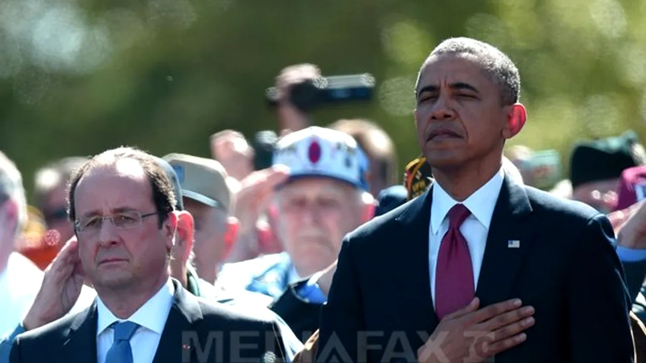 70 de ani de la Debarcarea din Normandia: Hollande a deschis ceremoniile de sărbătorire. Obama, Putin şi Merkel, printre liderii prezenţi. Discuţie privată Obama-Putin - FOTO, LIVE VIDEO