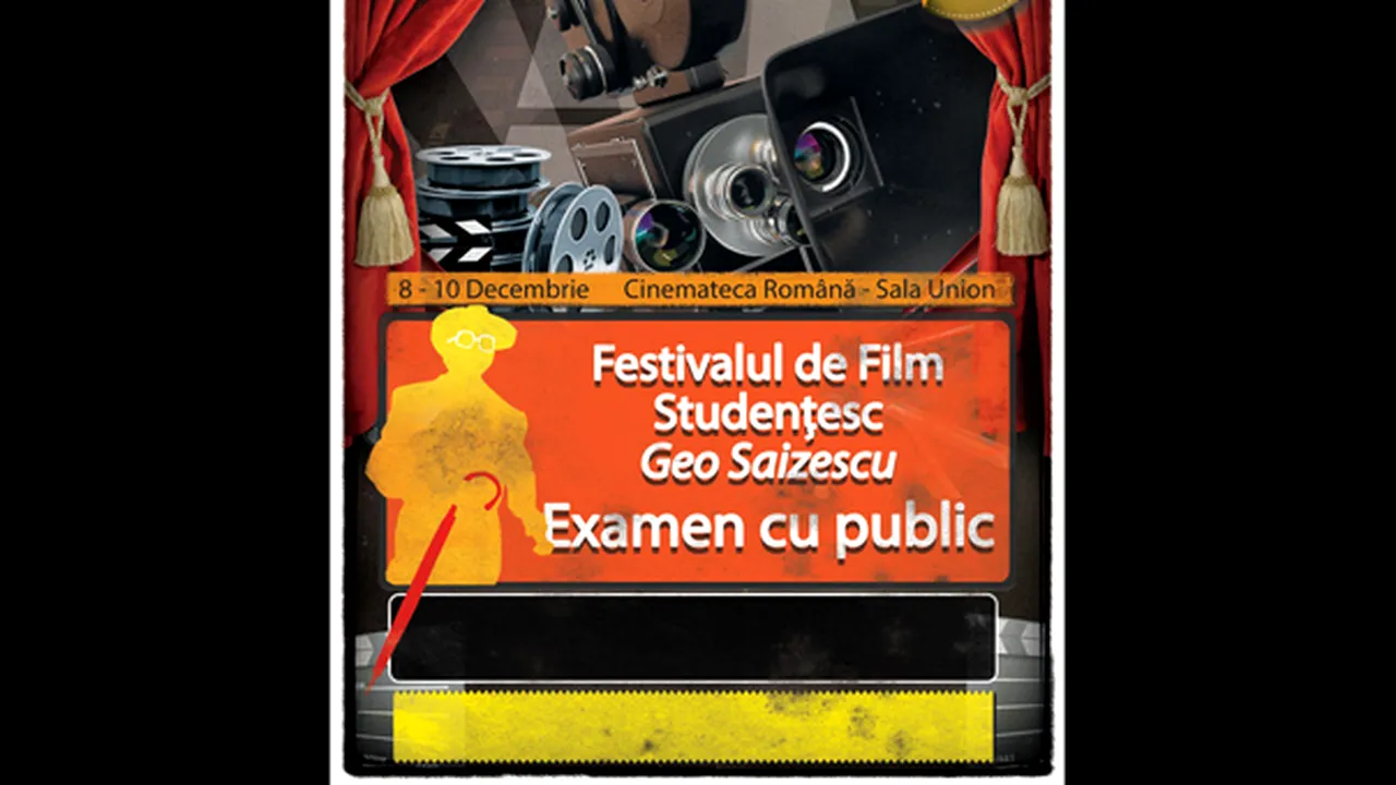 Cătălin Mitulescu, Laura Vasiliu şi Cristina Iacob, la Festivalul de Film Studenţesc 