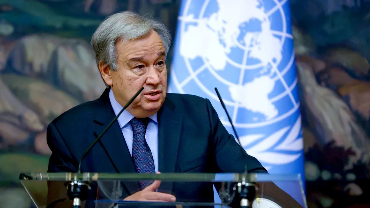 Secretarul general al ONU: Ameninţările de securitate sunt mai mari acum decât în timpul Războiului Rece 