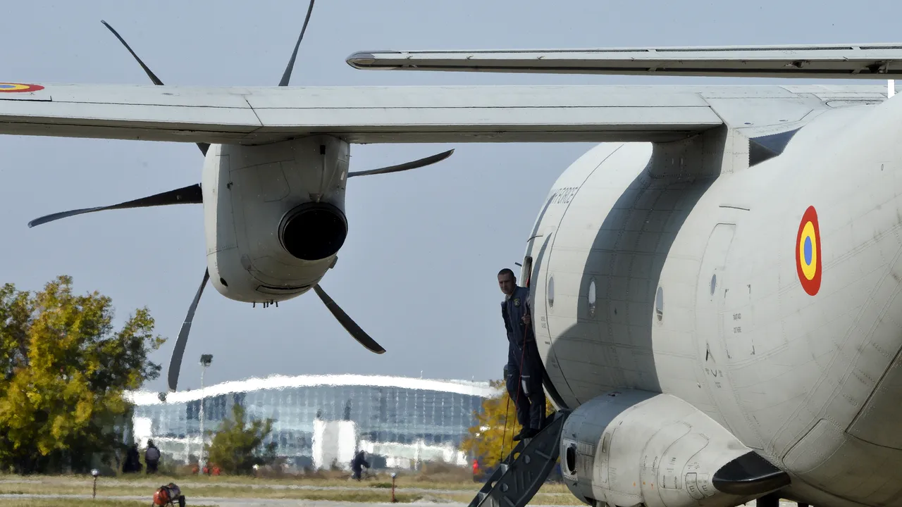 O nouă misiune de transport aerian. Ministerul Sănătăţii a trimis medicamente în Siria