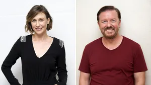 Vera Farmiga şi Ricky Gervais, într-o comedie cu accente de satiră, produsă de Netflix