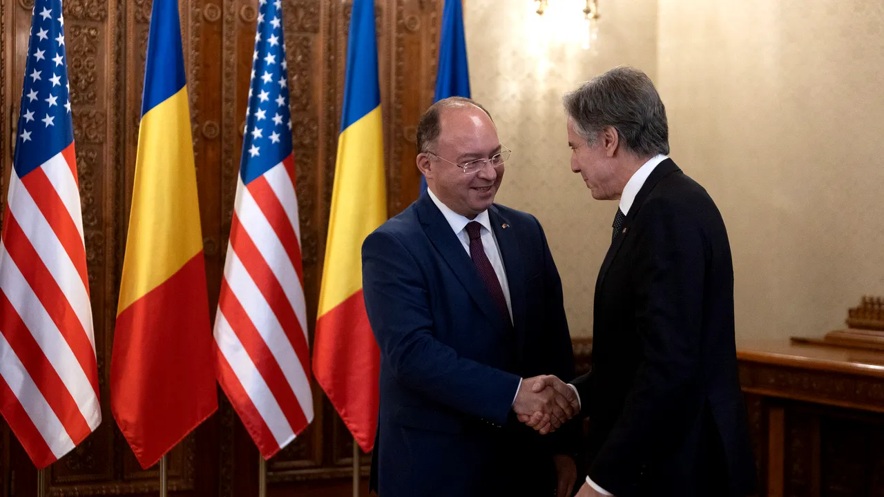 Antony Blinken salută, la Bucureşti, evoluţia parteneriatului strategic SUA-România