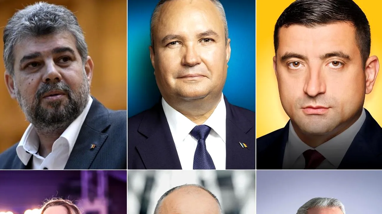 Alegeri prezidenţiale. Noi rezultate EXIT-POLL. Ciolacu scade, Lasconi şi Georgescu cresc