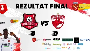 FC Hermannstadt a învins Dinamo Bucureşti în Superliga de fotbal