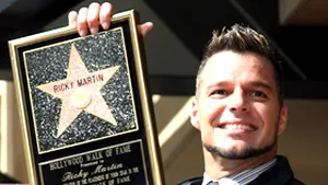 Ricky Martin a primit o stea pe Walk of Fame