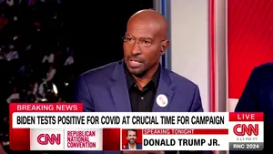 Un blogger a plâns în direct la CNN la retragerea lui Biden