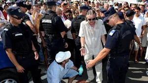 Incident în care au fost implicaţi Miron Cozma şi un revoluţionar constănţean, de Ziua Marinei - FOTO