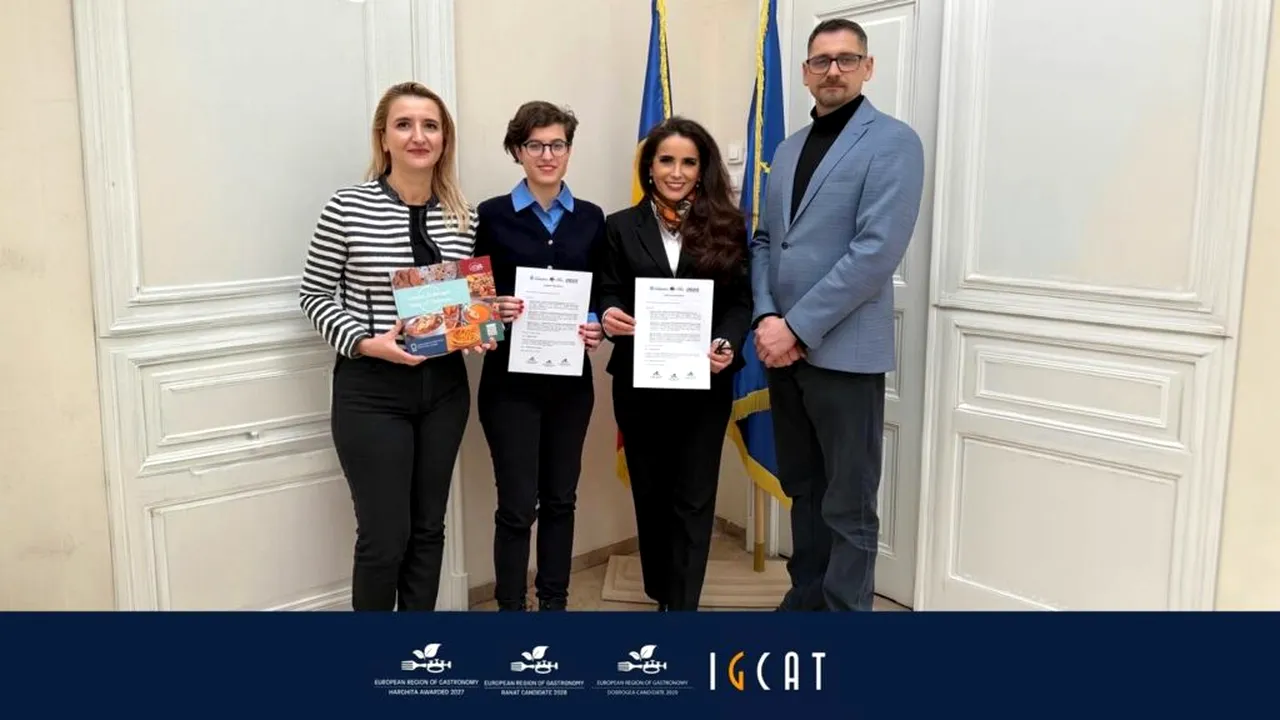Trei regiuni din România își consolidează colaborarea în cadrul rețelei IGCAT:  un parteneriat strategic pentru promovarea națională prin gastronomie
