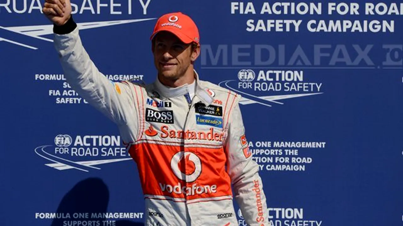 Jenson Button a câştigat Marele Premiu de Formula 1 al Belgiei