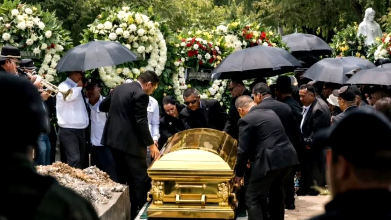 Liderul cartelului Jalisco, „El Mencho”, înmormântat într-un sicriu de aur la Guadalajara