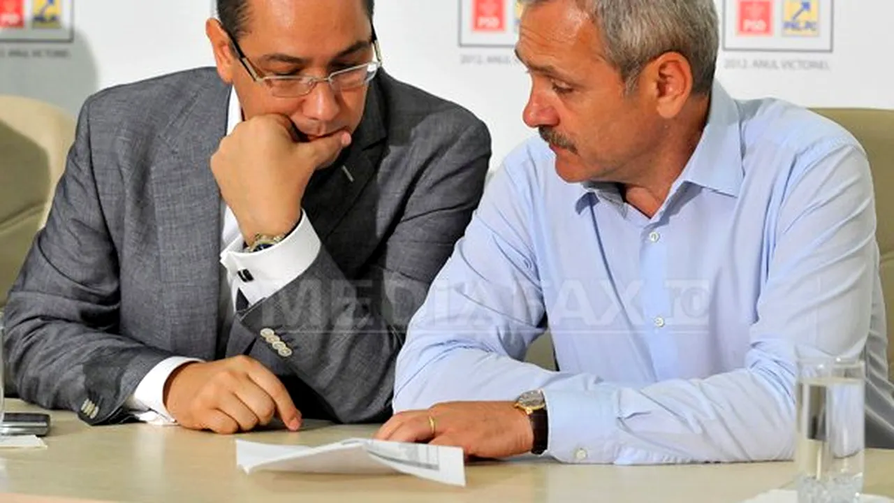 ALEGERI PARLAMENTARE - Ponta: Mă bucur să-i dau o mână de ajutor lui Dragnea. Dragnea: Prietenul şi camaradul meu, Victor Ponta, s-a ţinut de cuvânt