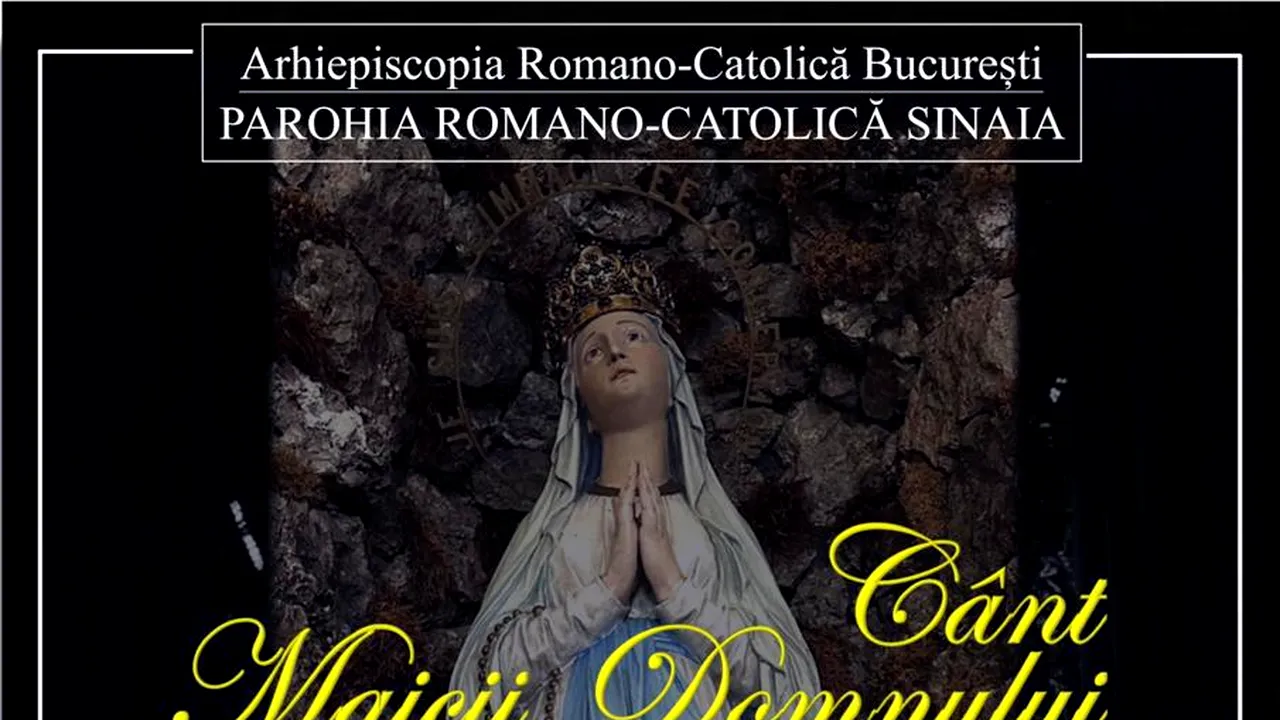 Concert de muzică sacră la Sinaia. Evenimentul va fi o rugă adresată Maicii Domnului pentru pace în lume
