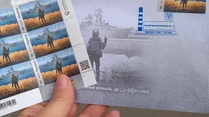 Timbru ucrainean care îi înjură pe ruşi. Invitat special: un soldat de pe Insula Şerpilor

