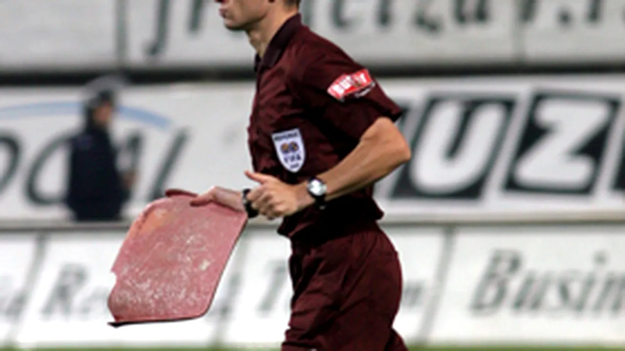 Alexandru Tudor va arbitra derbiul Rapid - Dinamo