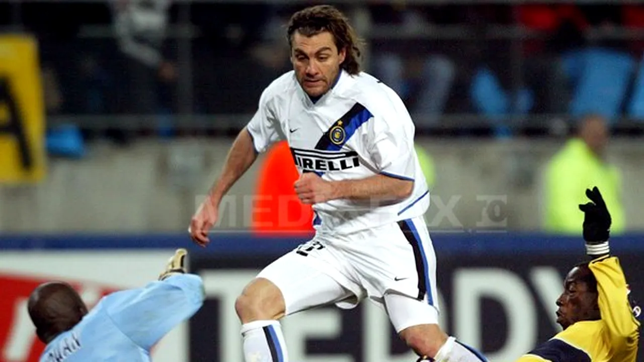 Vieri va primi un milion de euro despăgubiri pentru că Inter îi asculta convorbirile telefonice
