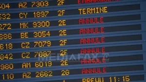 Greva controlorilor de trafic aerian continuă în Franţa: Zeci de zboruri au fost anulate