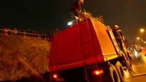 Incendiu la complexul comercial Niro din Capitală